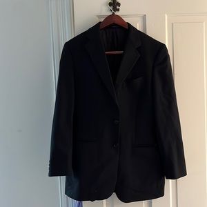 JOSEPH ABBOUD COLLECTION —MENS NAVY SPORT COAT 40REG